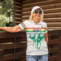 Custom Guinea Football Women Polo Shirt Go Champions