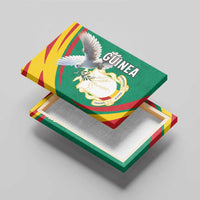 Guinea-Conakry Canvas Wall Art Coat Of Arms With Pigeon