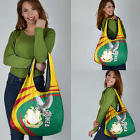 Guinea-Conakry Grocery Bag Coat Of Arms With Pigeon
