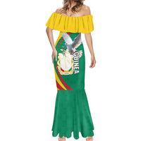 Guinea-Conakry Mermaid Dress Coat Of Arms With Pigeon