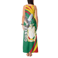 Guinea-Conakry Tank Maxi Dress Coat Of Arms With Pigeon