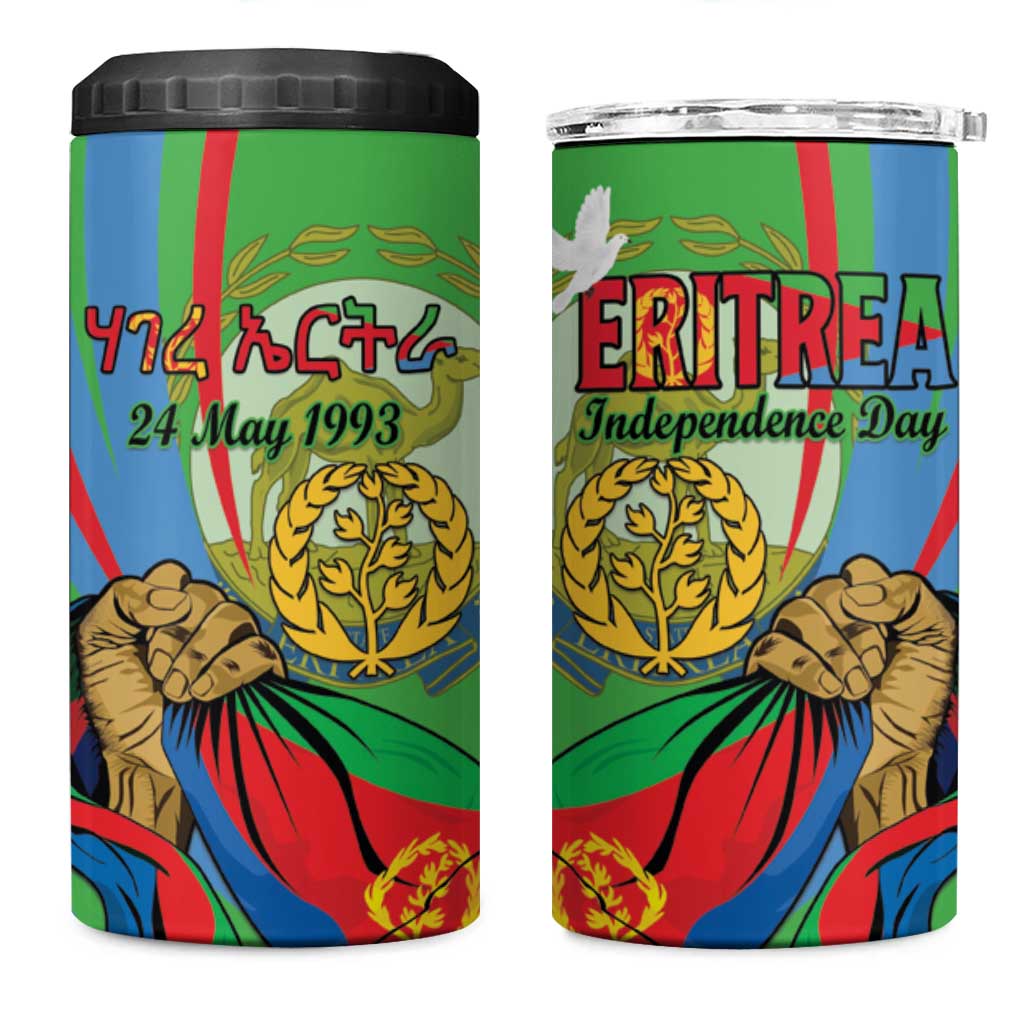 Eritrea Independence Day 4 in 1 Can Cooler Tumbler 24th May