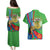 Eritrea Independence Day Couples Matching Puletasi and Hawaiian Shirt 24th May