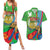 Eritrea Independence Day Couples Matching Summer Maxi Dress and Hawaiian Shirt 24th May