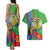 Eritrea Independence Day Couples Matching Tank Maxi Dress and Hawaiian Shirt 24th May