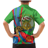 Eritrea Independence Day Family Matching Mermaid Dress and Hawaiian Shirt 24th May