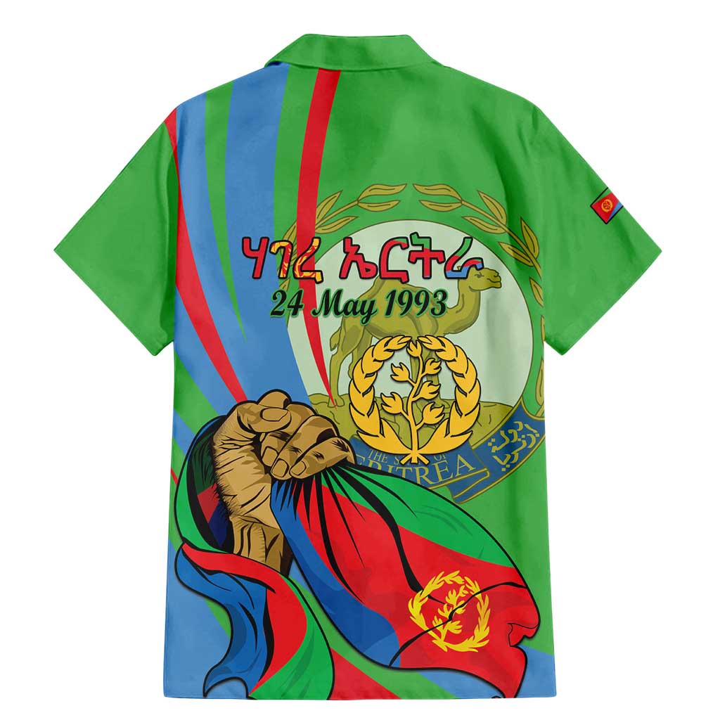 Eritrea Independence Day Family Matching Mermaid Dress and Hawaiian Shirt 24th May