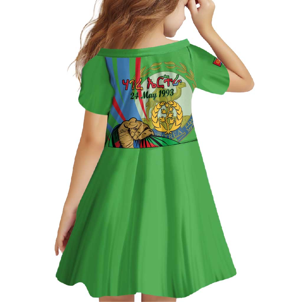 Eritrea Independence Day Family Matching Summer Maxi Dress and Hawaiian Shirt 24th May