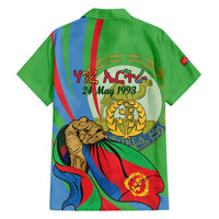 Eritrea Independence Day Family Matching Summer Maxi Dress and Hawaiian Shirt 24th May