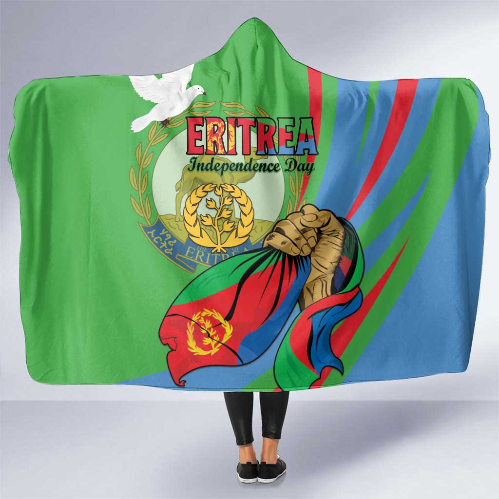 Eritrea Independence Day Hooded Blanket 24th May