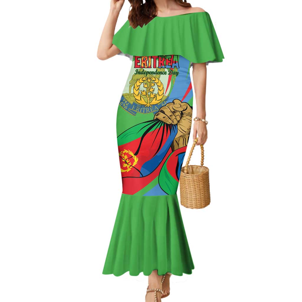 Eritrea Independence Day Mermaid Dress 24th May