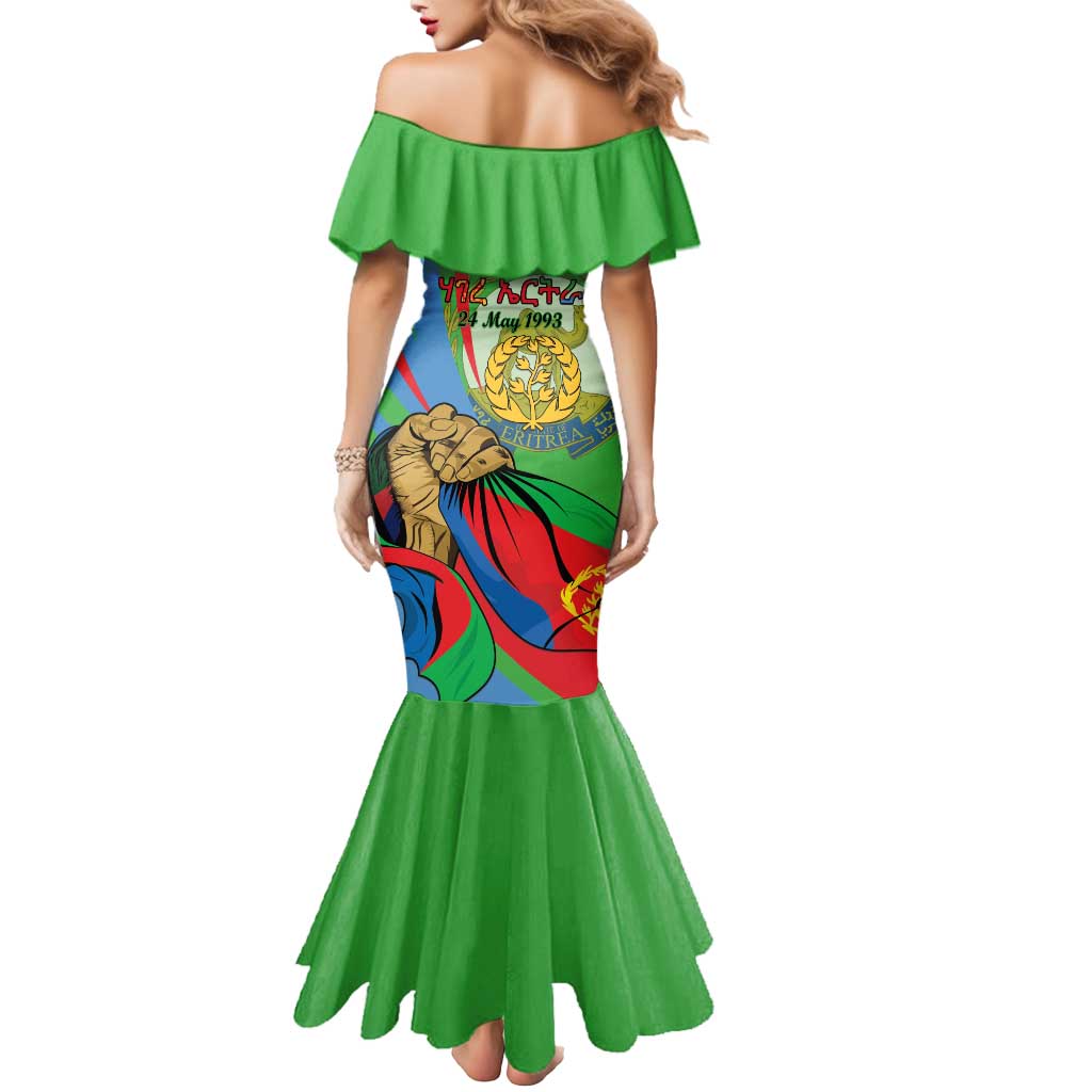 Eritrea Independence Day Mermaid Dress 24th May