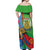 Eritrea Independence Day Off Shoulder Maxi Dress 24th May
