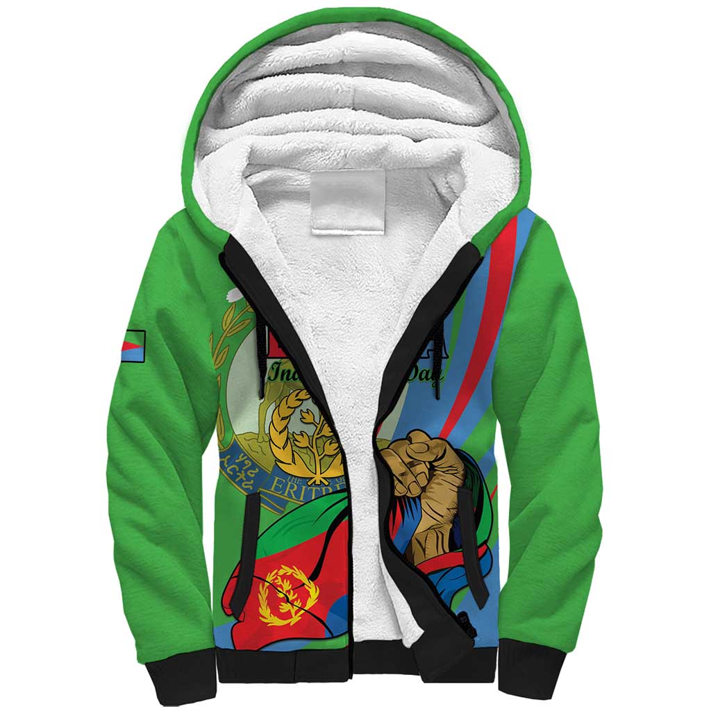 Eritrea Independence Day Sherpa Hoodie 24th May