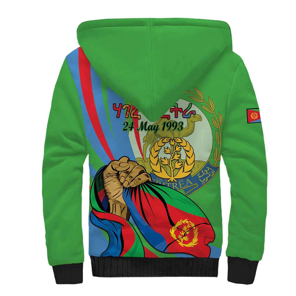 Eritrea Independence Day Sherpa Hoodie 24th May