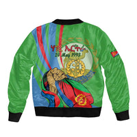 Eritrea Independence Day Sleeve Zip Bomber Jacket 24th May