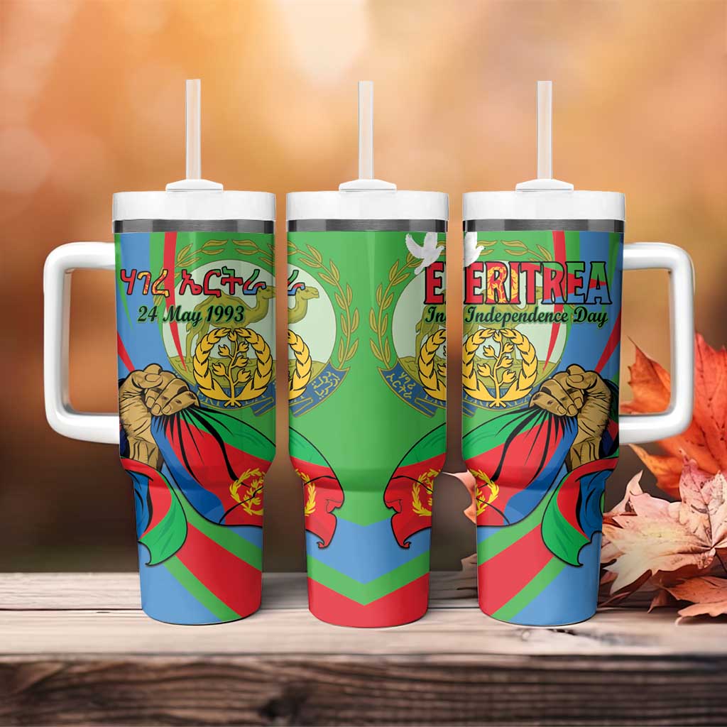 Eritrea Independence Day Tumbler With Handle 24th May
