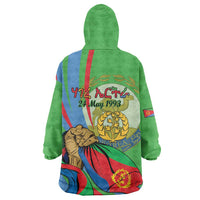 Eritrea Independence Day Wearable Blanket Hoodie 24th May