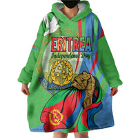Eritrea Independence Day Wearable Blanket Hoodie 24th May