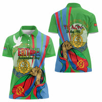 Eritrea Independence Day Women Polo Shirt 24th May