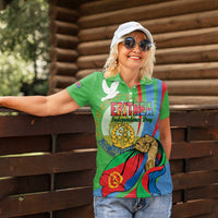 Eritrea Independence Day Women Polo Shirt 24th May