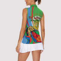 Eritrea Independence Day Women Sleeveless Polo Shirt 24th May