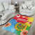 Personalised Eritrea Independence Day Area Rug Grunge Style
