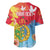 Personalised Eritrea Independence Day Baseball Jersey Grunge Style