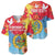 Personalised Eritrea Independence Day Baseball Jersey Grunge Style