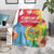 Personalised Eritrea Independence Day Blanket Grunge Style