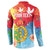 Personalised Eritrea Independence Day Button Sweatshirt Grunge Style