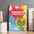 Personalised Eritrea Independence Day Canvas Wall Art Grunge Style