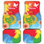 Personalised Eritrea Independence Day Car Mats Grunge Style