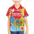 Personalised Eritrea Independence Day Family Matching Mermaid Dress and Hawaiian Shirt Grunge Style