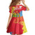 Personalised Eritrea Independence Day Family Matching Off Shoulder Maxi Dress and Hawaiian Shirt Grunge Style