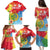Personalised Eritrea Independence Day Family Matching Puletasi and Hawaiian Shirt Grunge Style