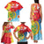 Personalised Eritrea Independence Day Family Matching Tank Maxi Dress and Hawaiian Shirt Grunge Style