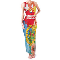 Personalised Eritrea Independence Day Family Matching Tank Maxi Dress and Hawaiian Shirt Grunge Style