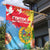 Personalised Eritrea Independence Day Garden Flag Grunge Style
