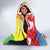 Personalised Eritrea Independence Day Hooded Blanket Grunge Style