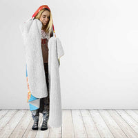 Personalised Eritrea Independence Day Hooded Blanket Grunge Style