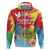 Personalised Eritrea Independence Day Hoodie Grunge Style