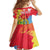 Personalised Eritrea Independence Day Kid Short Sleeve Dress Grunge Style
