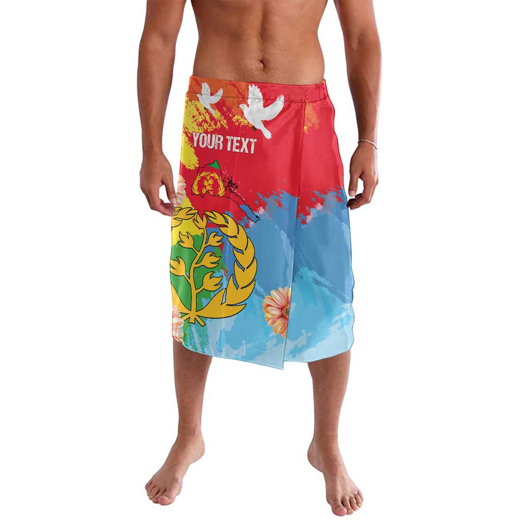 Personalised Eritrea Independence Day Lavalava Grunge Style