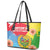Personalised Eritrea Independence Day Leather Tote Bag Grunge Style
