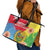 Personalised Eritrea Independence Day Leather Tote Bag Grunge Style