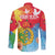 Personalised Eritrea Independence Day Long Sleeve Button Shirt Grunge Style
