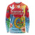 Personalised Eritrea Independence Day Long Sleeve Shirt Grunge Style