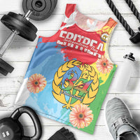 Personalised Eritrea Independence Day Men Tank Top Grunge Style