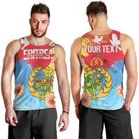 Personalised Eritrea Independence Day Men Tank Top Grunge Style